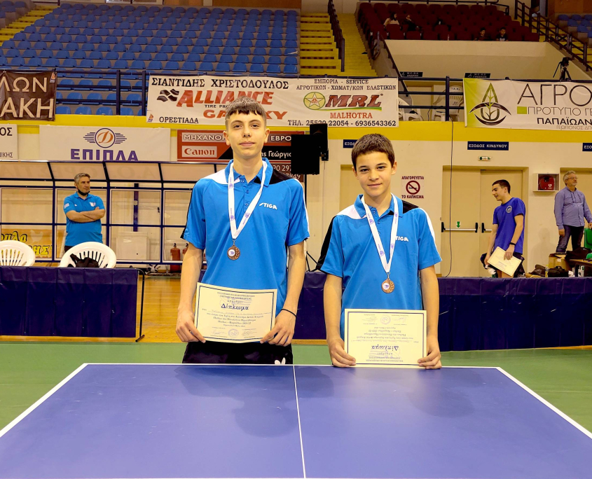ping pong batsaklis maroulis